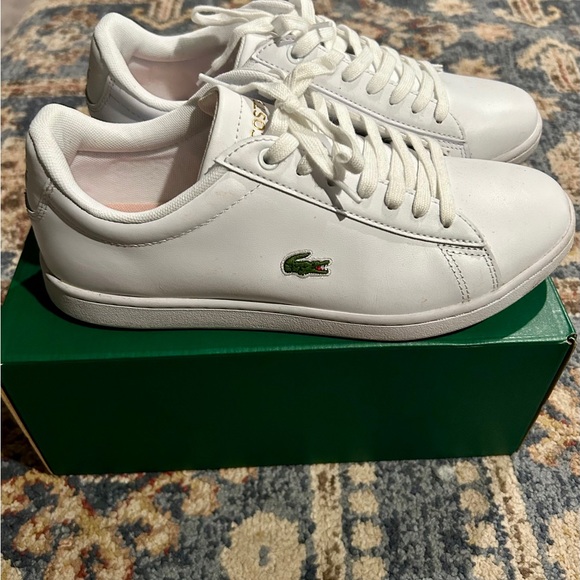 Lacoste Shoes - Lacoste Classic White Leather Sneakers
